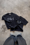 washed black t-shirt